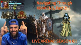 LIVE ARENA!! Season 6!! Navigate Through KRAKENS, Part 2!!