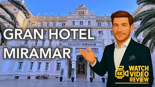 Gran Hotel Miramar - 4K video tour of a leading grand hotel that lost its shine