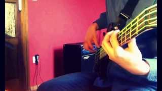 Christmas time -The Darkness bass cover