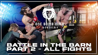 North Wales Fight Championship - Battle in the Barn PART 2 - ALL FIGHTS