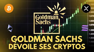 Le Portefeuille Crypto De Goldman Sachs : J'ÉTAIS PAS PRÊT