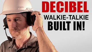 DECIBEL headset with 2-way radio built in!