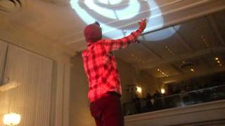 Max River making the crowd sing with him! :)