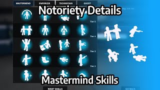 Notoriety Details - Mastermind Skills [ROBLOX]