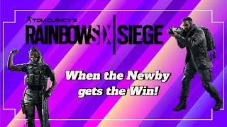 Rainbow Six Siege - When the newby wins!