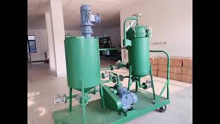 Heavy Duty Stainless Steel Leaf Filter Machine With Tank