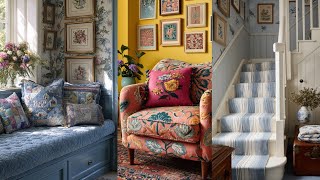 🌷 STEP INSIDE GRANDMA’s Softly Collected Home: Embroidery, Cross-Stitch & Quilted Accents HOME DECOR