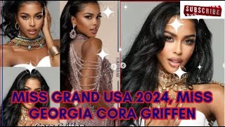 🇺🇸 #MissGrand #USA #2024, #Miss Georgia Cora Griffen