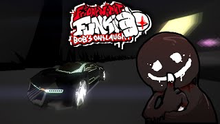 Onslaught But You're Driving For Your Life - FNF Vs Bob Music Over Distance