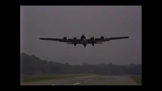 B 17 Nine 0 Nine and B 24 All American Summer 1991 Caldwell NJ Airport