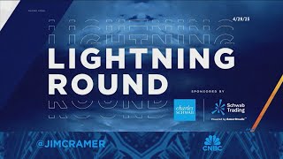 Lightning Round: Alaska Airlines could still go lower, says Jim Cramer