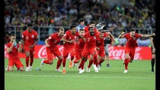 #Colombia vs #England 1-1 - All Goals & Highlights - 03/07/2018 HD #WorldCup - From stands