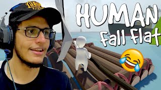 Noobs Go on a Sea Adventure in HUMAN FALL FLAT [Funny Moments] with @DhiruMonchik