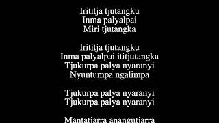 Irititja Tjuta - Selwyn Ward Lyric Video (UPK 7)