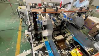 New automatic transferring napkin paper folding machine