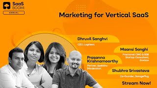 SaaSBOOMi Annual 2021 OnAir - Week 9 (Part 1) - Marketing for Vertical SaaS (Official Video)