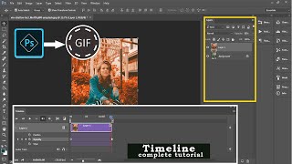 Create Timeline Animations in Adobe Photoshop || Video Timeline Animation Tutorial in Hindi