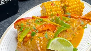Cook Red Snapper with Me || Red snapper in Coconut Cream