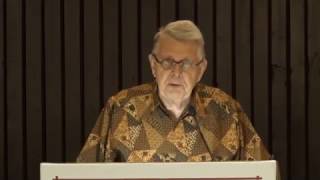 Jan Breman speaks at the national conference on Basic Income in India