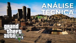 Como a ROCKSTAR criou o MAPA do GTA V?
