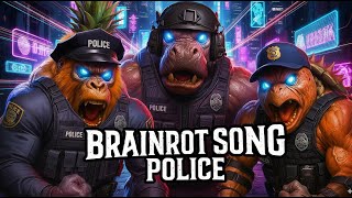 Brainrot Police Gigachad RAP SONG | Spaghetti Boom Boom Remix