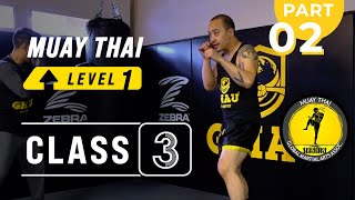 Muay Thai - Level 1 - Class 3 (Part 2)