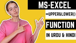 How To Use Lower & Upper Function In Ms Excel | Zabi Tech