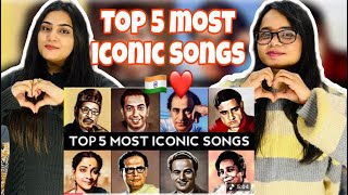 Pak Girls Reacts to Top 5 Most Iconic Singer by Each Singer | Old is Gold | 😍