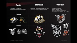 I will design baseball team, esport, youtube, and twitch logo