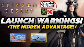 Crimson Desert - Launch GUIDE | The SECRETS They're Hiding Before Launch