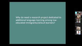 Ann-Kristin Helland Gujord: Low Educated Immigrants and Second Language Acquisition