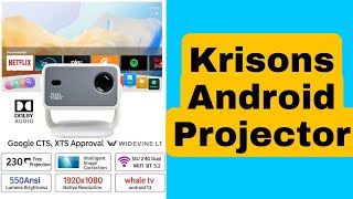 Krisons Razor 006 Smart Android Projector | Android Projector 