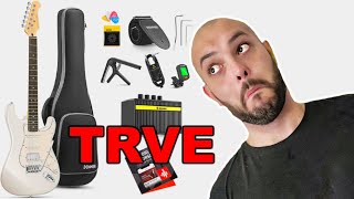 Can you play Black Metal on a Cheap Beginner Guitar Set?