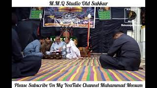 24RajabMajlis e Aza Imam Musa Kazim(a.s)At Musavi Imam Bargha Old Sukkur Marsiya Khuwan Nusrat Zaidi