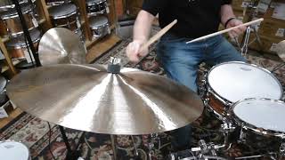 23” Cymbal Craftsman Hand Hammered Crash Ride - 3156g