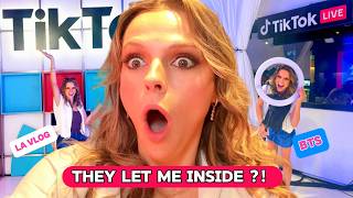 I Got Invited INSIDE TikTok LIVE HQ (First Time in LA Vlog)