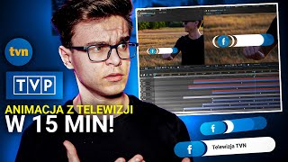 ZROBIŁEM ANIMACJĘ Z TELEWIZJI W 15 MIN!