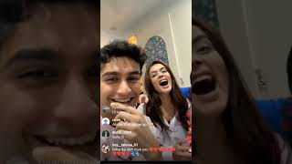 DEEPTANSHU LIVE WITH ASHMITA , NIHARIKA AND ARYANSHI FULL FUN MOMENTS SPLITSVILLA REUNION #viral #og