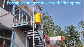 self loading concrete cement mixer from factory