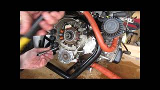 Rotax 912 Water Pump Part 2: Removing Flywheel/ Ignition Housing / Pump