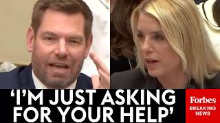 BREAKING NEWS: Eric Swalwell Outright Asks Pam Bondi For Help Dealing With Death Threats Against Him