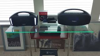 Tribit stormbox blast  stereo pairing version 1 version 2