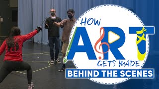 BEHIND THE SCENES | Twelfth Night (Swordfighting Safely)