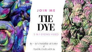 Join Me - Tie Dye | Pipette Dyeing Techniques 2 in 1