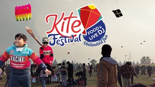 Kite Festival Delhi | Makar Sankranti (मकर संक्रान्ति) | DJ and Unlimited Fun | 1st vlogs