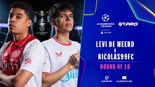 Winner goes to eCL Finals! | Levi de Weird v Nicolas99fc | eChampions League | Full Match