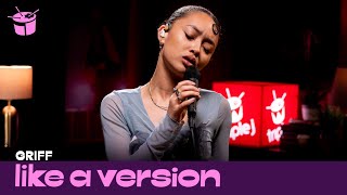 Griff – ‘Anything’ (live for Like A Version)