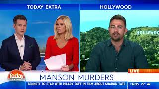 Jonathan Bennett Live on Today Extra 2018