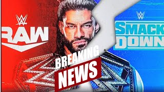 WWE BREAKING NEWS LIVE!