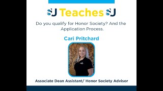 SU Teaches SU - Honor Society